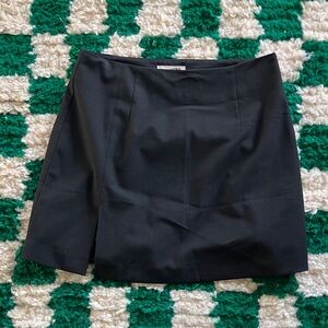 Djerf Avenue  Black Mini Skirt